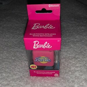NEW- Barbie BITTY BOX Dream Pink Bluetooth Speaker with Keychain